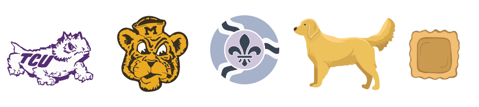 Johnson | Custom 1" Acrylic Pins