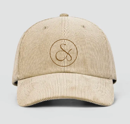Kate & Co | Embroidered Corduroy Hats