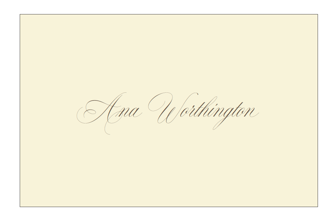 Worthington | Dinner Menus