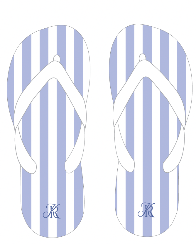 Johnson | Custom Flip Flops