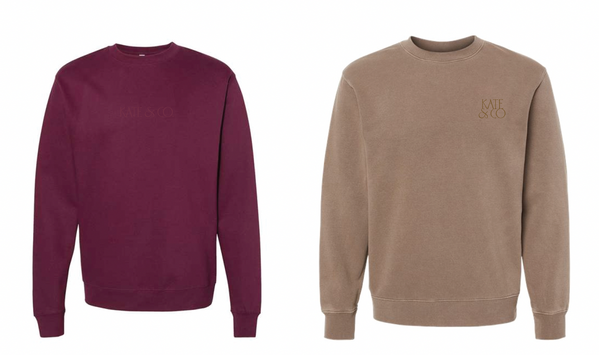 Kate & Co | Embroidered Sweatshirts